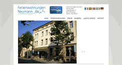 Desktop Screenshot of ferienwohnung-neumann.de